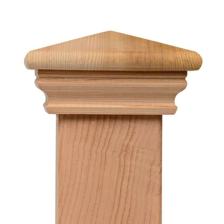 Nantucket Post Cap Federal Cedar Post Cap 3 Nantucket Post Cap Federal Cedar Post Cap