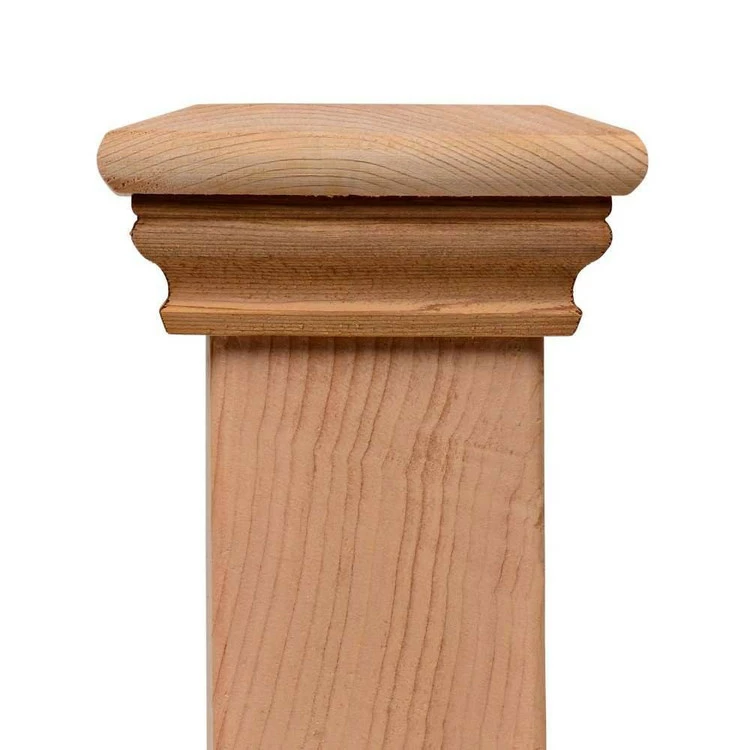 Nantucket Post Cap Seabreeze Cedar Post Cap 3 Nantucket Post Cap Seabreeze Cedar Post Cap