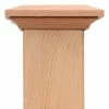 Nantucket Post Cap Back Street Redwood Post Cap 2 Nantucket Post Cap Back Street Redwood Post Cap -DIY HOME CENTER Shop NPCRWBKST main 10