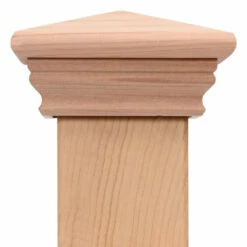 Nantucket Post Cap Federal Redwood Post Cap