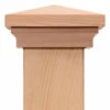 Nantucket Post Cap Newport Redwood Post Cap 1 Nantucket Post Cap Newport Redwood Post Cap -DIY HOME CENTER Shop NPCRWNWPT main 10