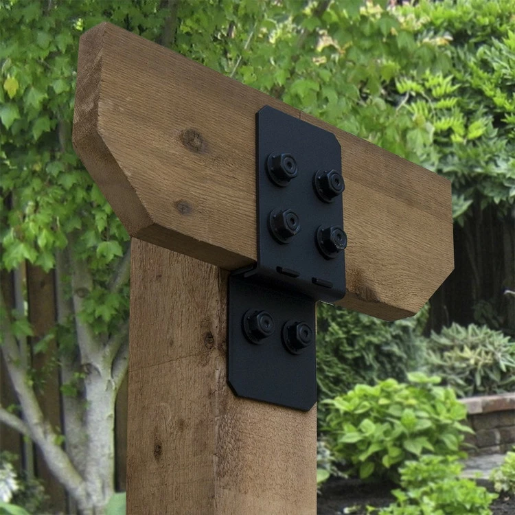 OZCO Building Products OWT Ironwood Post To Beam Coupler - 8" - Pack Of 2 4 OZCO Building Products OWT Ironwood Post To Beam Coupler - 8" - Pack Of 2 - Image 2