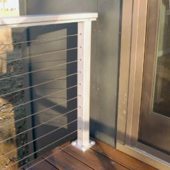 RailFX Surface Mount Post For Horizontal Cable Railing - 2-3/8" X 35" -DIY HOME CENTER Shop RFXCPL36 main 40