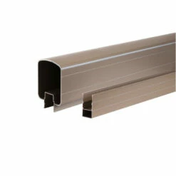 Regal Ideas Aluminum Top & Bottom Rail -DIY HOME CENTER Shop RGLRAIL TaupeHorizontal 20