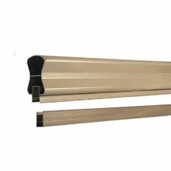 Regal Ideas Aluminum Top & Bottom Rail -DIY HOME CENTER Shop RGLRAIL TaupeStair 60