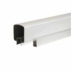 Regal Ideas Aluminum Top & Bottom Rail -DIY HOME CENTER Shop RGLRAIL WhiteHorizontal 40