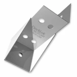 Screw Products DeckLok Bracket System - 316 Stainless Steel - 12 Count