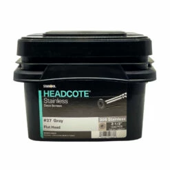Starborn Industries Headcote Stainless Steel Flat Head Screws - Contractor Pack - 1050 Count