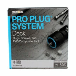 Starborn Industries Pro Plug System For Endeck Decking - 100 Square Feet