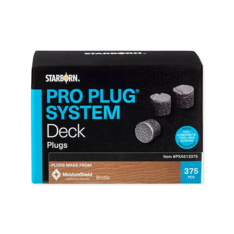 Starborn Industries Pro Plugs For MoistureShield Decking - 375 Count 3 Starborn Industries Pro Plugs For MoistureShield Decking - 375 Count