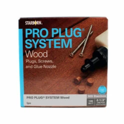Starborn Industries Pro Plug System For Wood Decking - 100 Square Feet