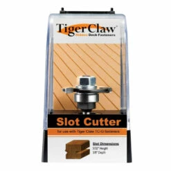 Tiger Claw TC-G Slot Cutter For Ungrooved 1" Or Thicker Decking