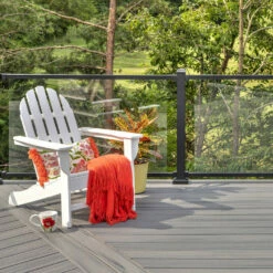 Trex Signature Glass Rail Kit - 6 Ft 12 Trex Signature Glass Rail Kit - 6 Ft -DIY HOME CENTER Shop TRXGLASS main 40