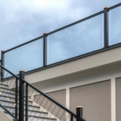 Trex Signature Glass Rail Kit - 6 Ft 15 Trex Signature Glass Rail Kit - 6 Ft -DIY HOME CENTER Shop TRXGLASS main 70