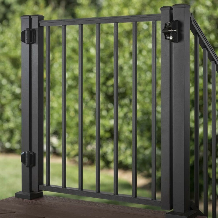 Trex Aluminum Gate W/ Square Balusters - 36" 3 Trex Aluminum Gate W/ Square Balusters - 36"