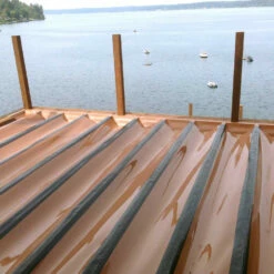 Trex RainEscape Trough - 12 Ft - Brown -DIY HOME CENTER Shop TRXGUTR12 main 30