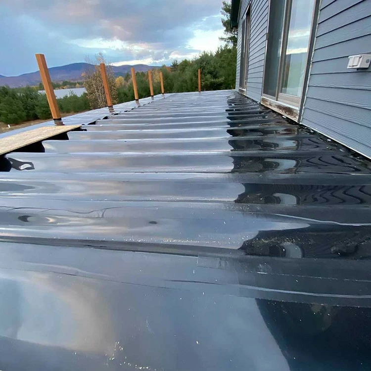 Trex RainEscape Trough - 16 Ft - Black 6 Trex RainEscape Trough - 16 Ft - Black - Image 4