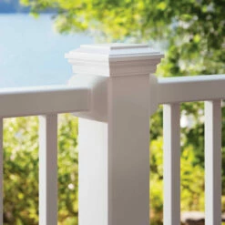 Trex Transcend Composite Flat Post Cap - 4" X 4" 6 Trex Transcend Composite Flat Post Cap - 4" X 4" -DIY HOME CENTER Shop TRXPCF4X4 main 20