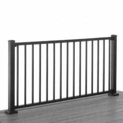 Trex Signature Aluminum Rail Panel W/ Square Balusters - 36" -DIY HOME CENTER Shop TRXSIGPAN36 main 21