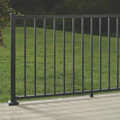 Trex Signature Aluminum Rail Panel W/ Square Balusters - 42" -DIY HOME CENTER Shop TRXSIGPAN42 main 20