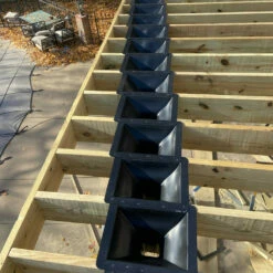 Trex RainEscape Downspout - Black 7 Trex RainEscape Downspout - Black -DIY HOME CENTER Shop TRXSPOUTBL main 20