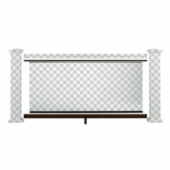 TimberTech Classic Composite Series Universal Rail Pack For Cable, Glass, Or Aluminum Balusters -DIY HOME CENTER Shop TTEURPC main 50