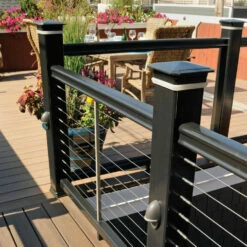 TimberTech Classic Composite Series Universal Rail Pack For Cable, Glass, Or Aluminum Balusters -DIY HOME CENTER Shop TTEURPC main 60