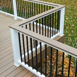 TimberTech Classic Composite Series Universal Rail Pack For Cable, Glass, Or Aluminum Balusters -DIY HOME CENTER Shop TTEURPC main 70