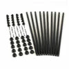 Titan Building Products Snap 'n Lock Round Baluster Kit - Pack Of 10 - Black -DIY HOME CENTER Shop TTNSNLB main 10.default