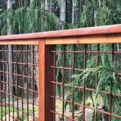 Wild Hog Raw Tahoe Stair Or Fence Mesh Panel